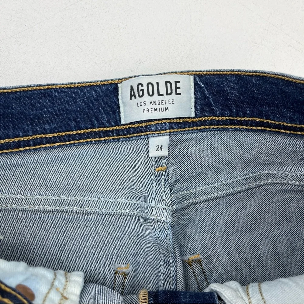 AGOLDE Roxanne Super High Rise Skinny Jean - Picture 9 of 10